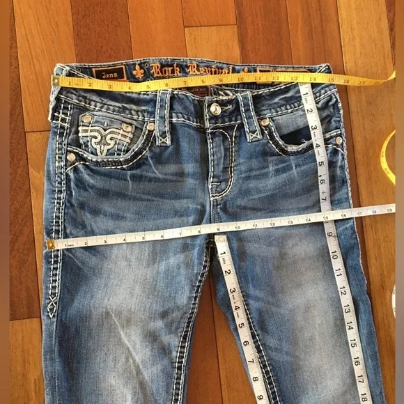 ROCK REVIVAL Jena Straight Stretch Jean ?. - Picture 16 of 16